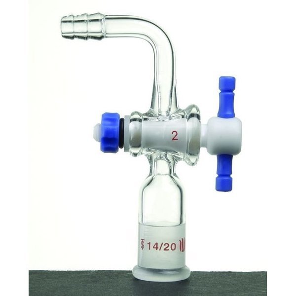 ADAPTER, OUTER JOINT, PTFE STOPCOCK, 19/22., Synthware, Mfr#: A711922